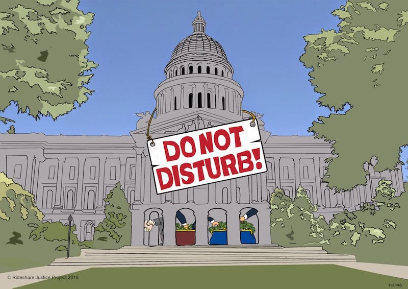 Bamboozled State Governments Dump Rideshare Problems On Cities.